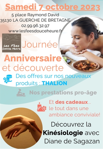 Découverte de la Kinésiologie aux portes ouvertes de l'institut Les Fées Douce Heure 