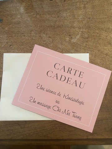 Offrez une Carte Cadeau ! 
