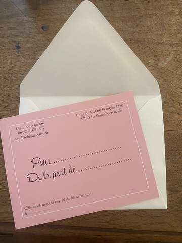 Offrez une Carte Cadeau ! 